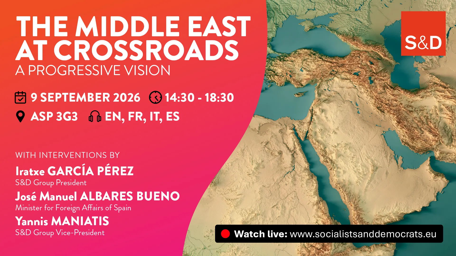 Europe cannot afford to remain a spectator in the new Middle East