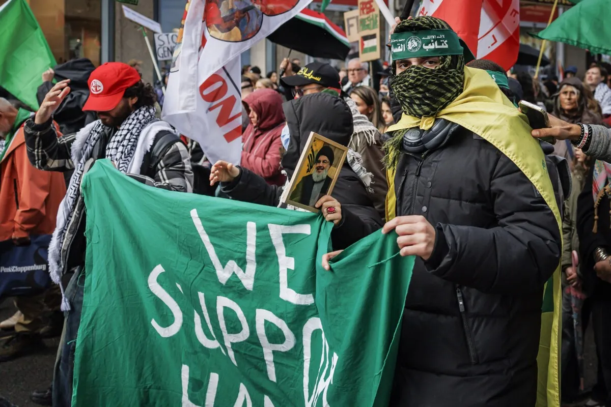 Swastikas and ‘Go Hamas’: “Pass that law!”