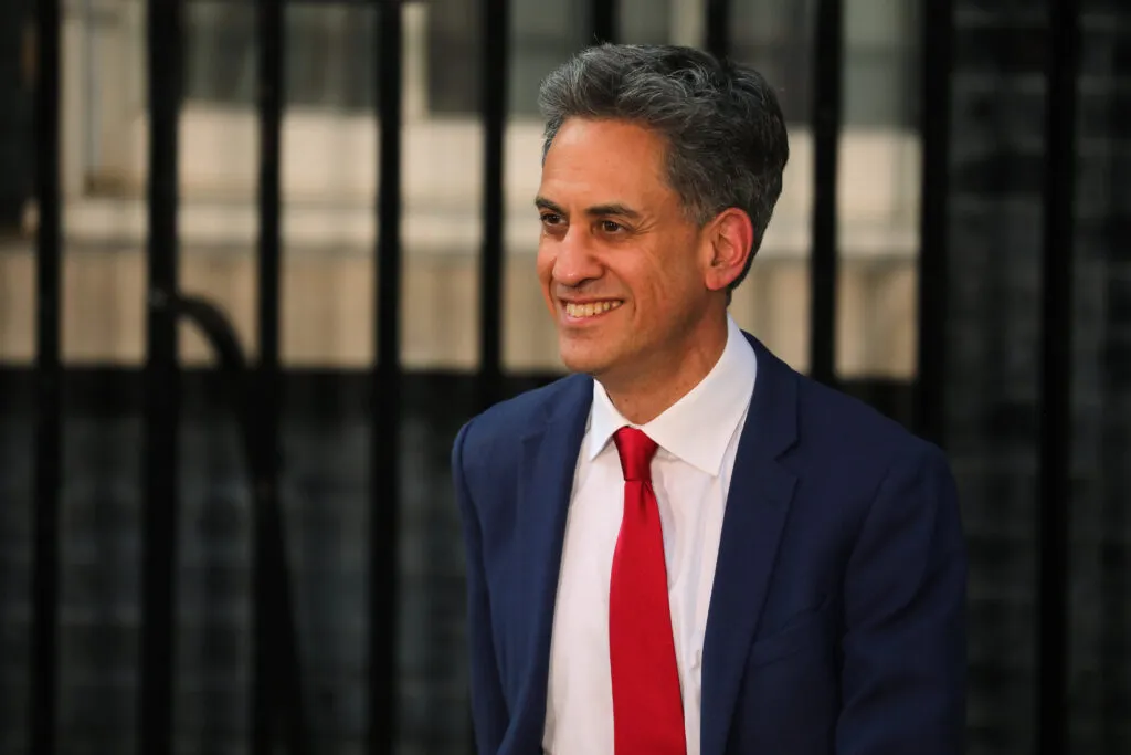 Ed Miliband in Downing Street