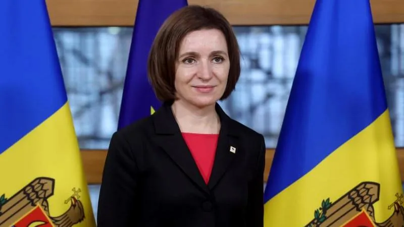Sandu claims that union with Romania would guarantee Moldova's security