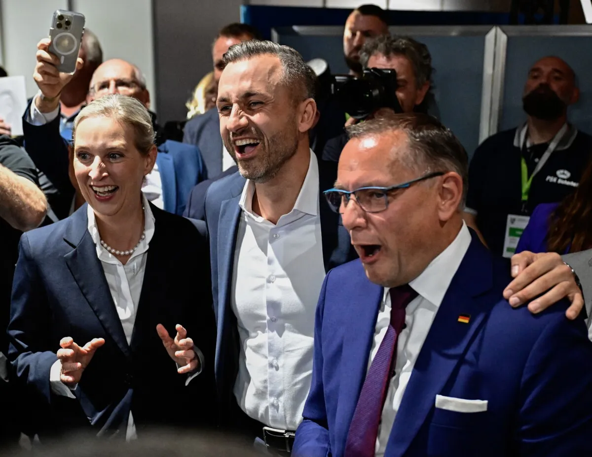 AfD scores a historic landslide in East German state Saxony-Anhalt