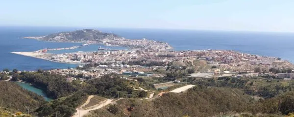 Ceuta shoreline