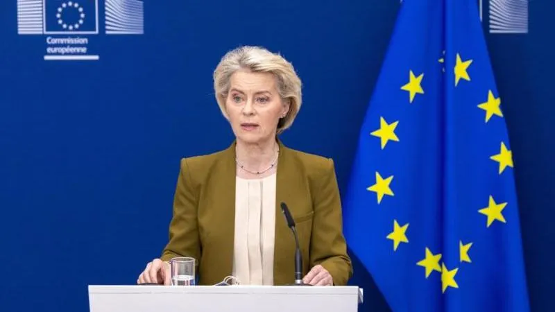 Von der Leyen: EU Won’t Lift Sanctions on Russia Until the Conflict Is Over