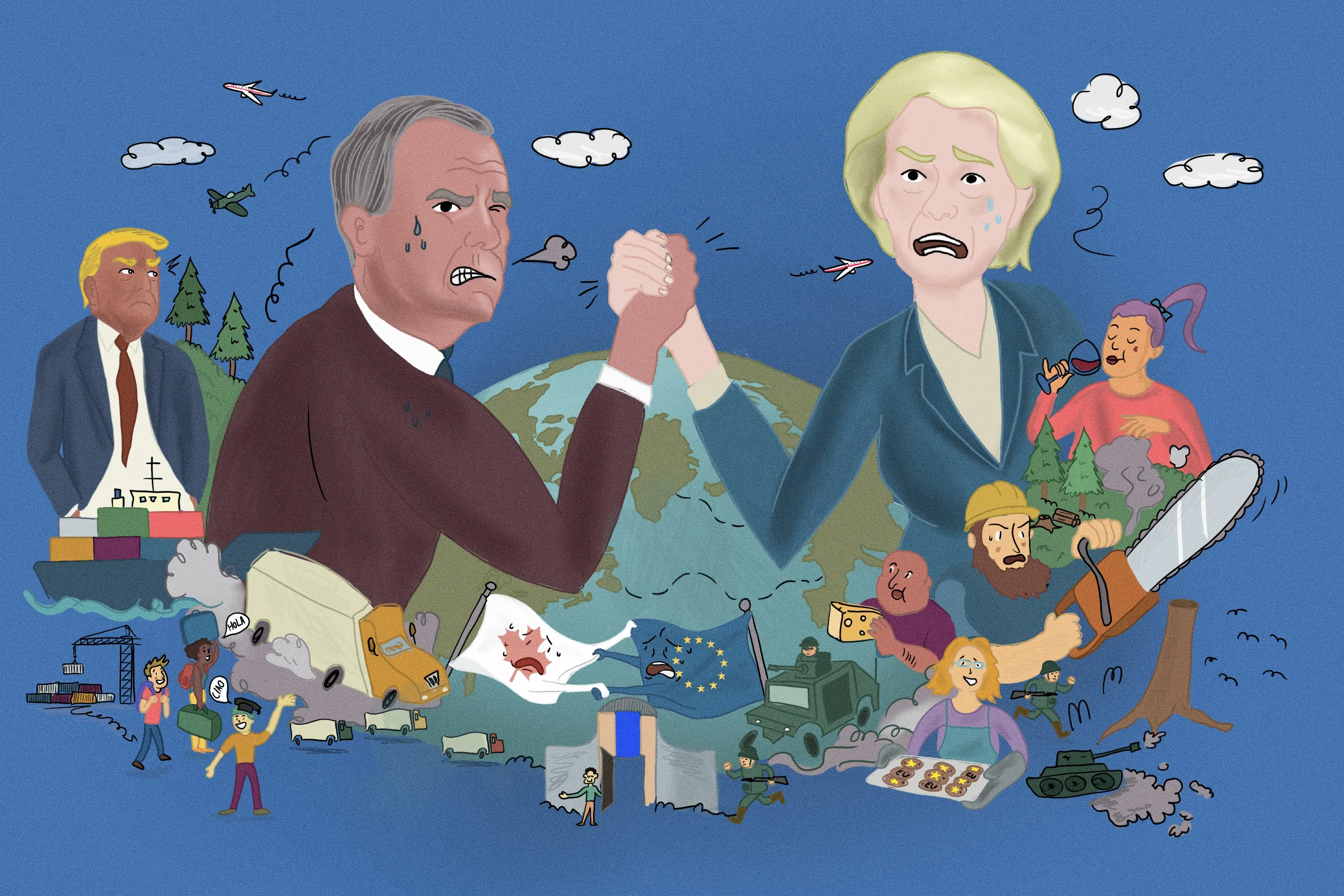 Canada and Europe seek to remake the global order — but whose blueprint will dominate?