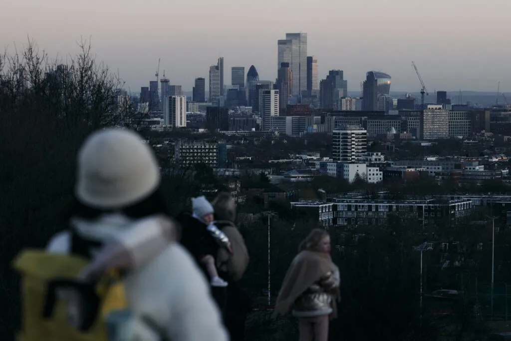 View of the City of London from Parliament Hill