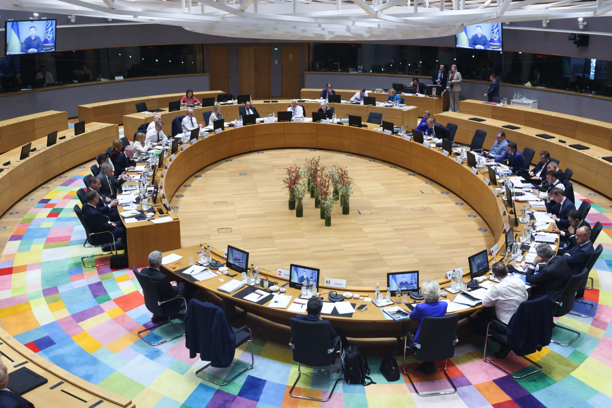 This week: EU leaders put economy first at Brussels summit, while security worries over Russia and Middle East simmer