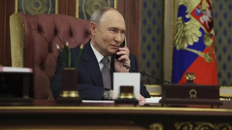 Putin thanked the Pope for his readiness to help seek a settlement in Ukraine
