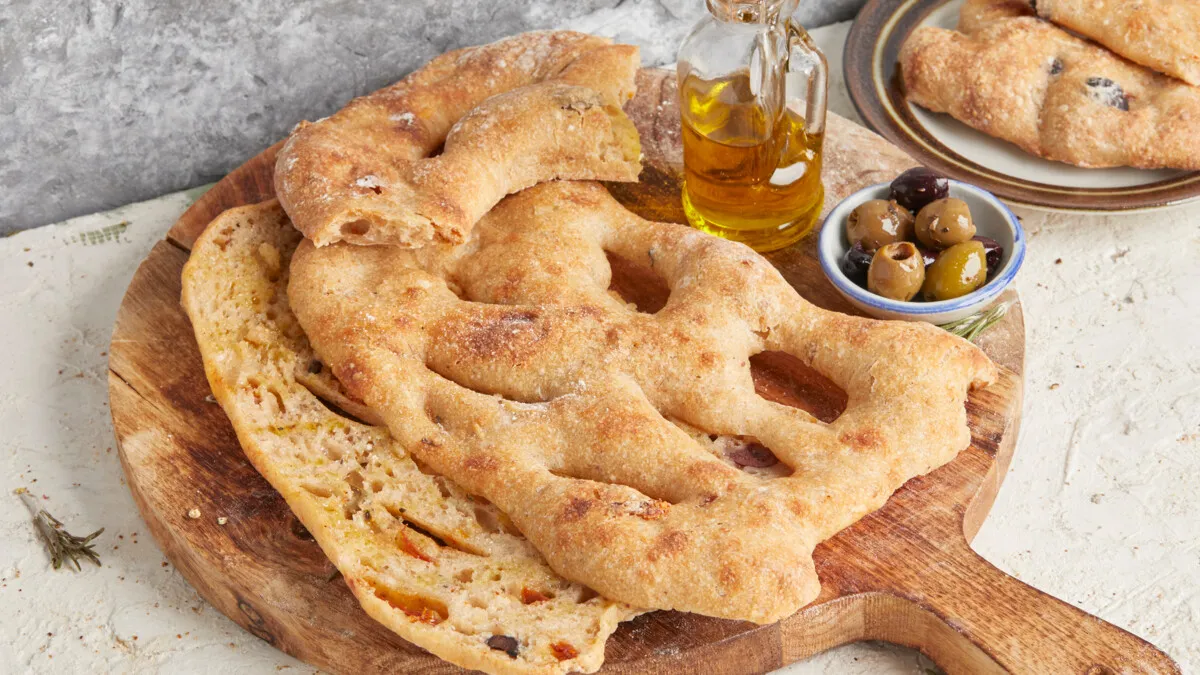 The South French fougasse comes in many forms and flavors