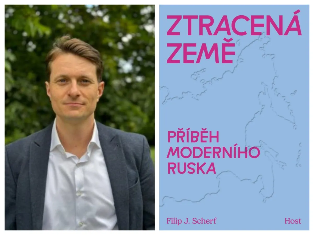 View larger resolution — Filip Scherf and book cover