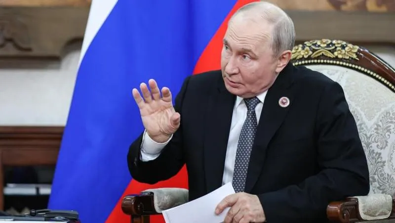 Putin says Russia is moving steadily toward a settlement of the conflict in Ukraine